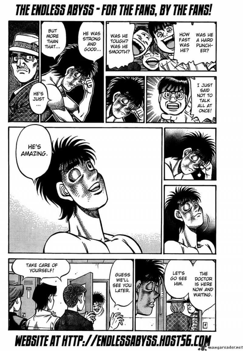 Hajime no Ippo: Fighting Spirit, Chapter 895 image 06